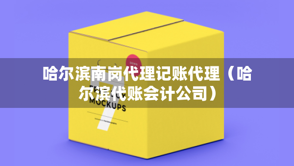 哈尔滨南岗代理记账代理（哈尔滨代账会计公司）