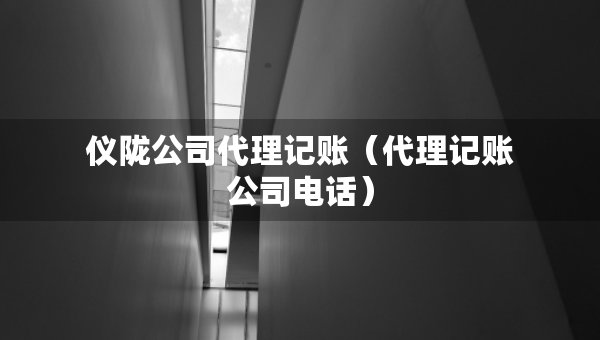 仪陇公司代理记账（代理记账公司电话）