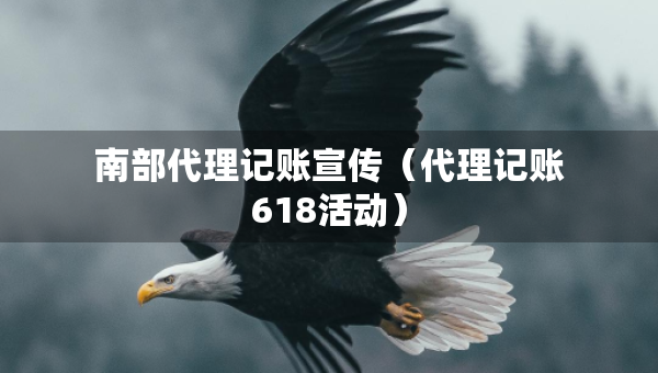 南部代理记账宣传（代理记账618活动）