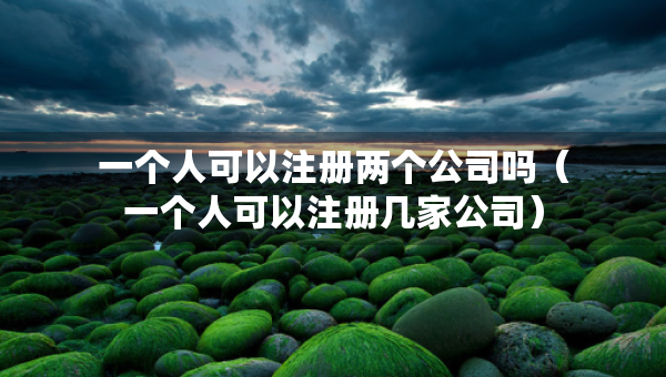 一个人可以注册两个公司吗（一个人可以注册几家公司）