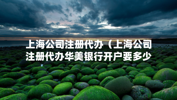 上海公司注册代办（上海公司注册代办华美银行开户要多少钱）