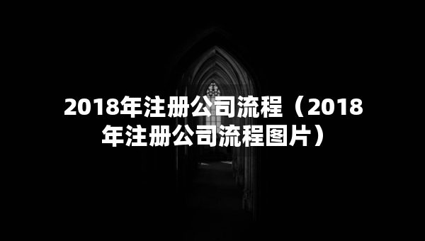 2018年注册公司流程（2018年注册公司流程图片）