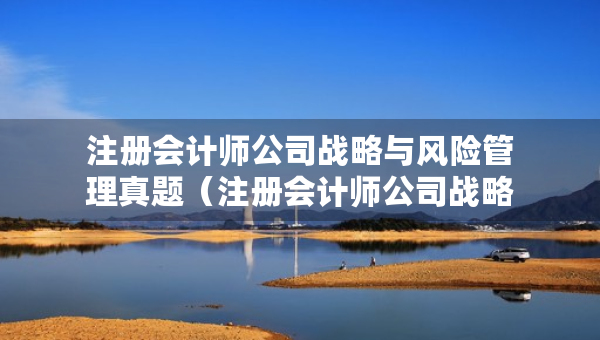 注册会计师公司战略与风险管理真题（注册会计师公司战略与风险管理真题解析）