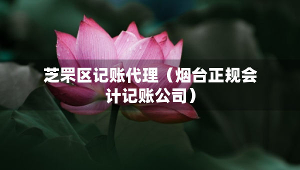 芝罘区记账代理（烟台正规会计记账公司）