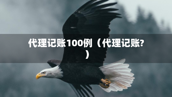 代理记账100例（代理记账?）